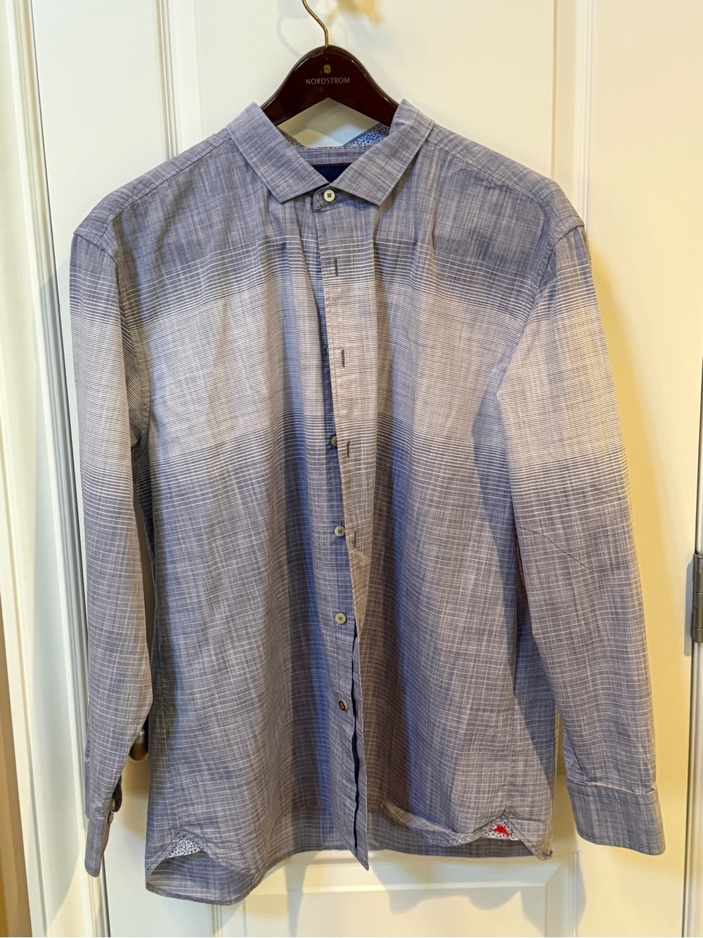 Tommy Bahama Blue Plaid Casual Shirt